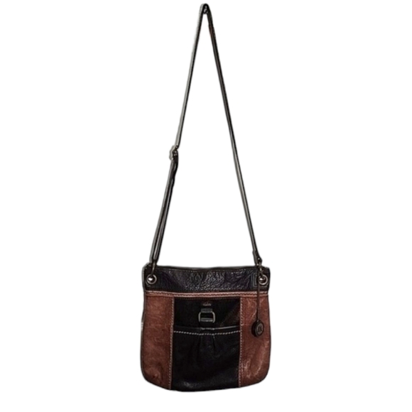 The Sak leather colorblock crossbody purse - Picture 2 of 10